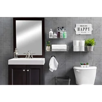 Wall35 Kansas Wall Mounted Kids Room Bookshelf Set of 6