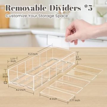 Gracenal Tumbler Lid Organizer for Stylish Kitchen Storage