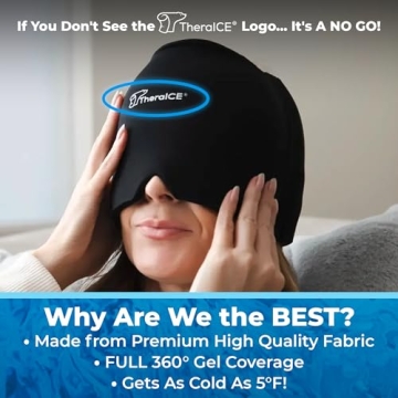 TheraICE Migraine Relief Cap PRO for Headache Soothing