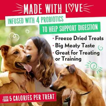 Charlee Bear Meaty Bites Dog Treats, Salmon & Sweet Potatoes, 2.5oz