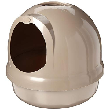 Petmate Booda Dome Cat Litter Box - Space-Saving, Odor Control, Elegant Design