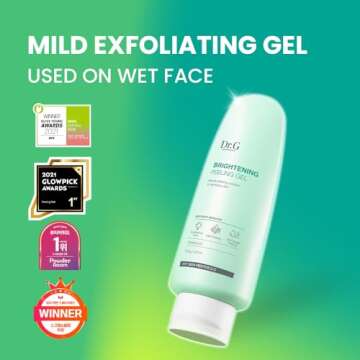 Dr.G Korean Derma Peeling Gel - Gentle Facial Exfoliator, 120ml