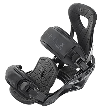 S-TECH OUTDOORS All-Mountains Snowboard Binding Black