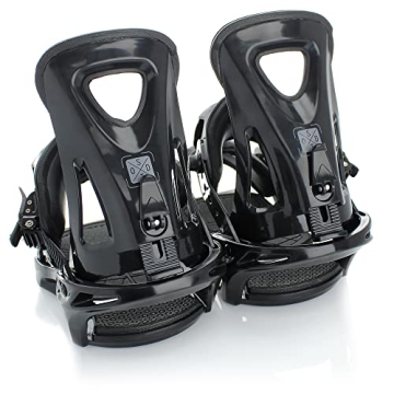 S-TECH OUTDOORS All-Mountains Snowboard Binding Black