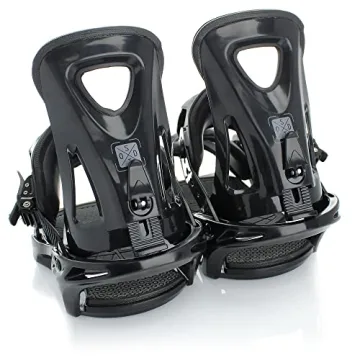 S-TECH OUTDOORS All-Mountains Snowboard Binding Black
