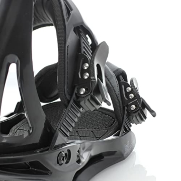 S-TECH OUTDOORS All-Mountains Snowboard Binding Black