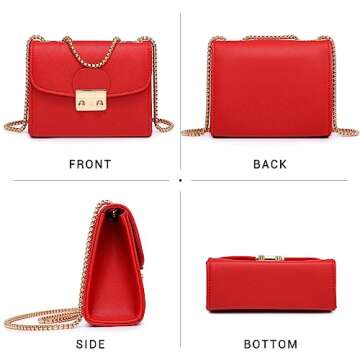 Chic Dasein Women Small Crossbody Bag for Any Occasion