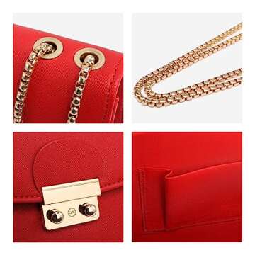 Chic Dasein Women Small Crossbody Bag for Any Occasion