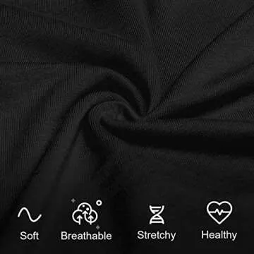 PACBREEZE Women's Maternity Pants Lounge Workout Joggers Over The Belly Pajama Sweatpants Stretchy Pregnancy Pants(Black, Medium)