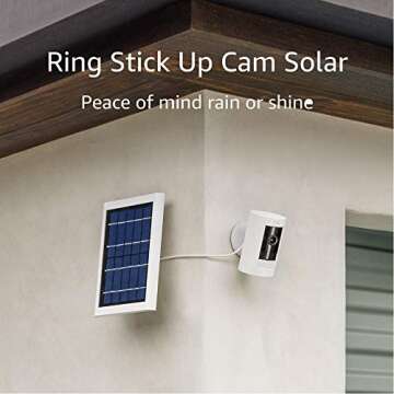 Ring Stick Up Cam Solar HD Security Camera – 2-Pack