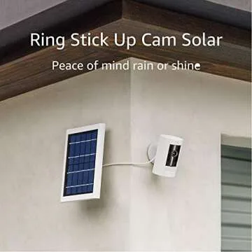 Ring Stick Up Cam Solar HD Security Camera – 2-Pack