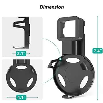 WALI Wall Mount for Echo Dot 3rd Gen with Cable Management