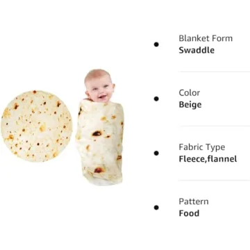 Baby Tortilla Blanket - Cuddle in Style