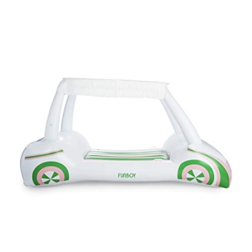 FUNBOY Giant Golf Cart Pool Float with Shade Cup Holders