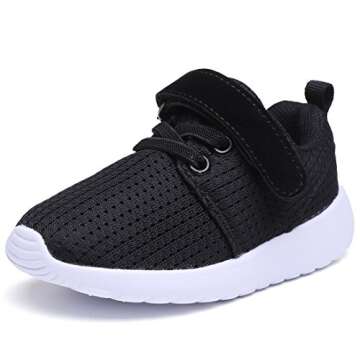 Lightweight Breathable Strap Sneakers for Toddlers
