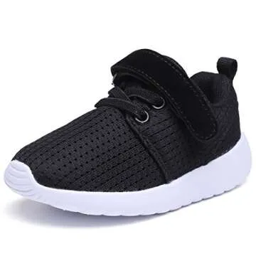 Lightweight Breathable Strap Sneakers for Toddlers