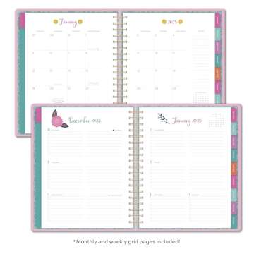 High Note 2025 Planner, 17-Month Weekly & Monthly Hardcover Planner by Jess Phoenix: August 2024 to December 2025, 9" x 10"