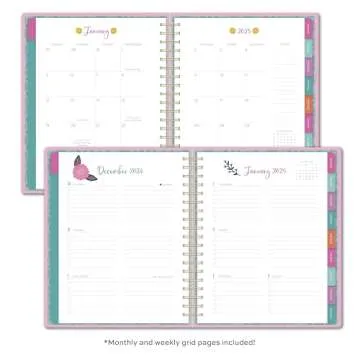 High Note 2025 Planner, 17-Month Weekly & Monthly Hardcover Planner by Jess Phoenix: August 2024 to December 2025, 9" x 10"