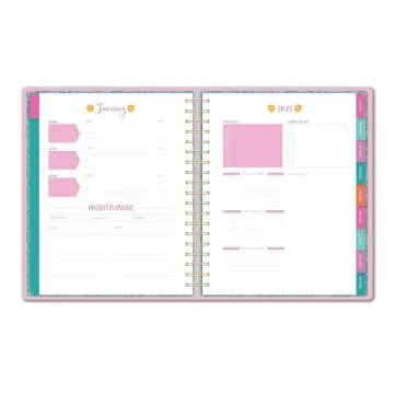 High Note 2025 Planner, 17-Month Weekly & Monthly Hardcover Planner by Jess Phoenix: August 2024 to December 2025, 9" x 10"