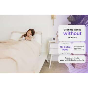 Storybutton Premium Audio Player for Kids 5-12 | No Fees or Subscriptions Required | Exclusive Originals, Podcasts, White Noise, Bedtime Stories, Educational Podcasts