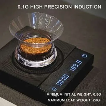 TIMEMORE Coffee Scale with Timer for Perfect Brewing