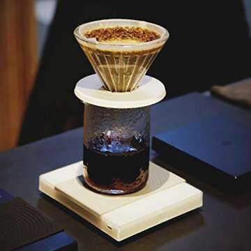 TIMEMORE Coffee Scale with Timer for Perfect Brewing