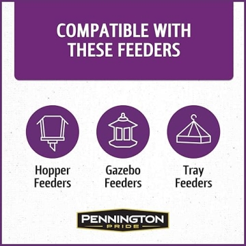 Premium Wild Bird Seed with Nut & Fruit Blend for Songbirds