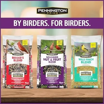 Premium Wild Bird Seed with Nut & Fruit Blend for Songbirds