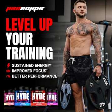 PROSUPPS Mr. Hyde Signature Pre Workout with Creatine, Beta Alanine, TeaCrine and Caffeine for Susta...