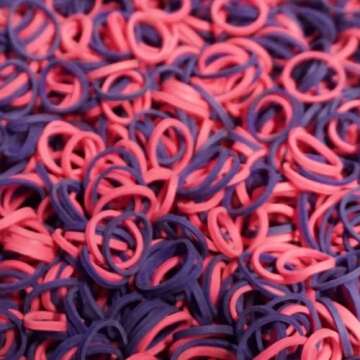 Amelia Beauty Hair Tie 500 Count | Premium Quality Rubber Bands