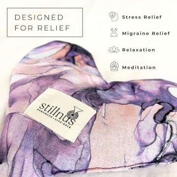 Handmade Heart Eye Pillow - Organic Comfort & Relaxation Gift