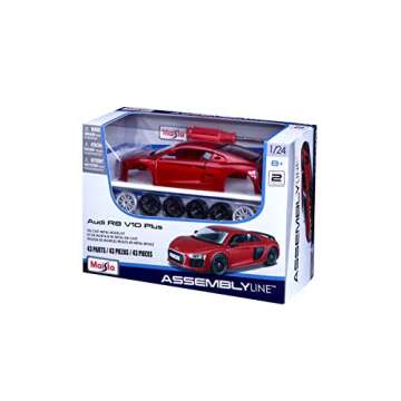 Maisto 1: 24 Assembly Line Audi R8 V10 Plus (Colors May Vary) (39510)