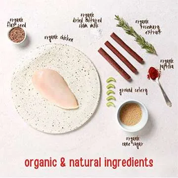 Full Moon Organic Chicken Savory Sticks Dog Treats 6 oz