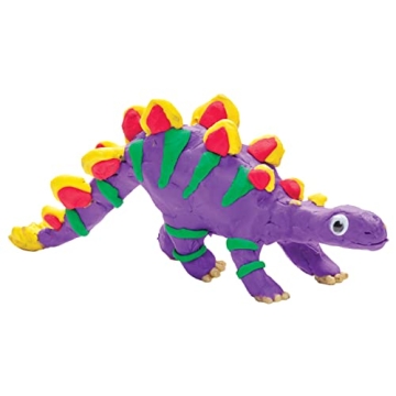 Clay Dinosaurs Craft Kit for Kids Ages 5-8+ Fun Educational Toy