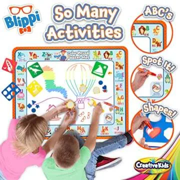 Blippi Water Doodle Mat - Fun Learning for Kids 2+