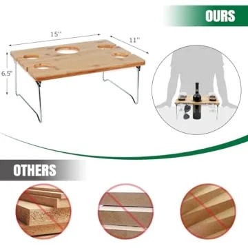 INNO STAGE Portable Picnic Table for Outdoor Dining