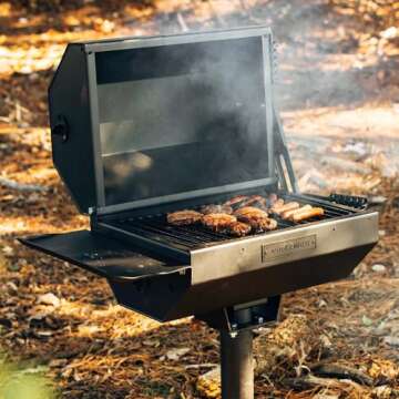 Ash & Ember 390 Sq. Inch Charcoal Grill for BBQ Enthusiasts