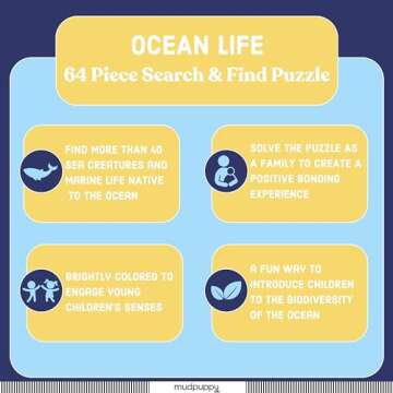Ocean Life Search & Find Puzzle