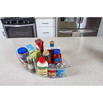 Effortless Kitchen Organization with Lazy Susan Bins