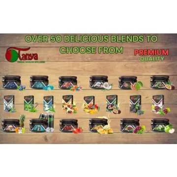 Tanya Herbal Shisha - Nicotine Free, 250G Pina Colada