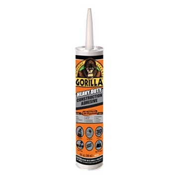 Gorilla Heavy Duty Construction Adhesive 9oz Cartridge