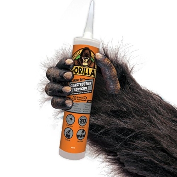 Gorilla Heavy Duty Construction Adhesive 9oz Cartridge
