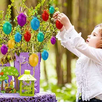 Easter Hanging Eggs - Colorful Decor for All Celebrations