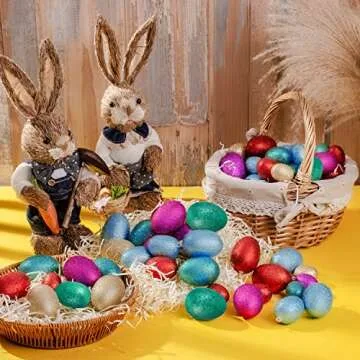 Easter Hanging Eggs - Colorful Decor for All Celebrations