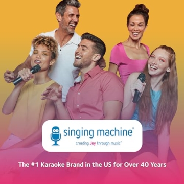 Singing Machine Kids Karaoke Plush Backpack with Microphone