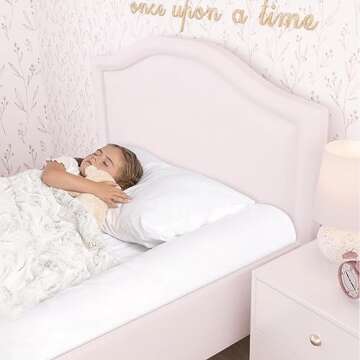 Milliard Toddler Bed Bumper, Bed Foam Rail for Toddlers, Kids Safety Bed Guard for Twin, Full, Queen...