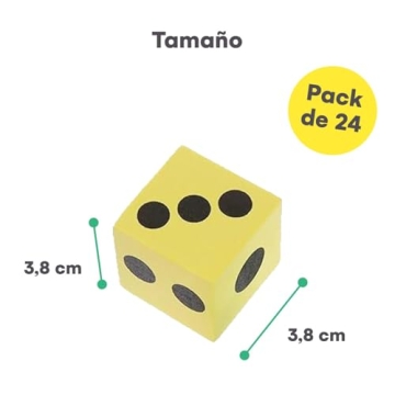 Kicko Foam Dice Set - Colorful, Safe Math Fun for Kids