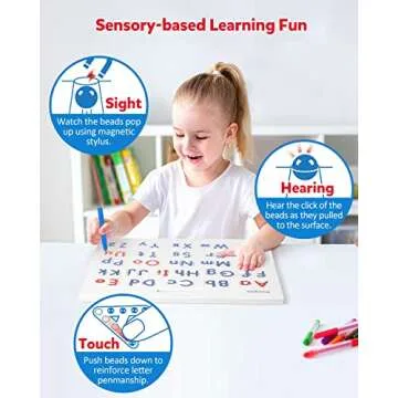 Coogam Magnetic ABC Tracing Board Educational Toy for Kids