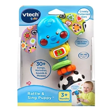 VTech Rattle and Sing Puppy for Interactive Play