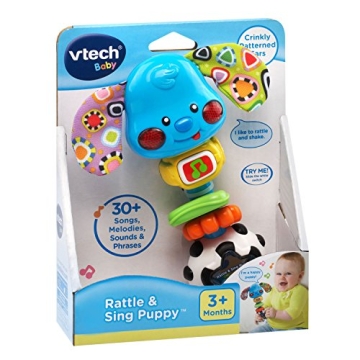 VTech Rattle and Sing Puppy for Interactive Play
